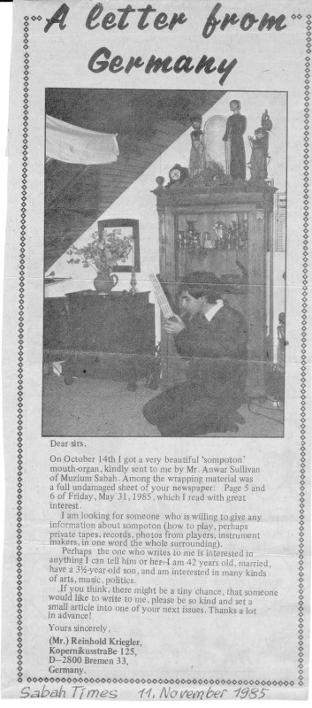 Sabah Times 11-11-1985